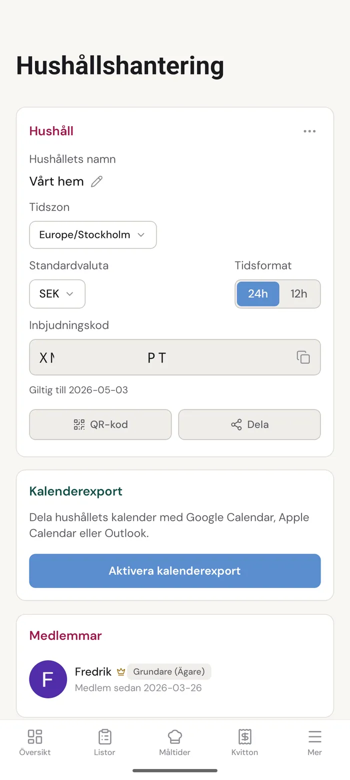 Hushåll